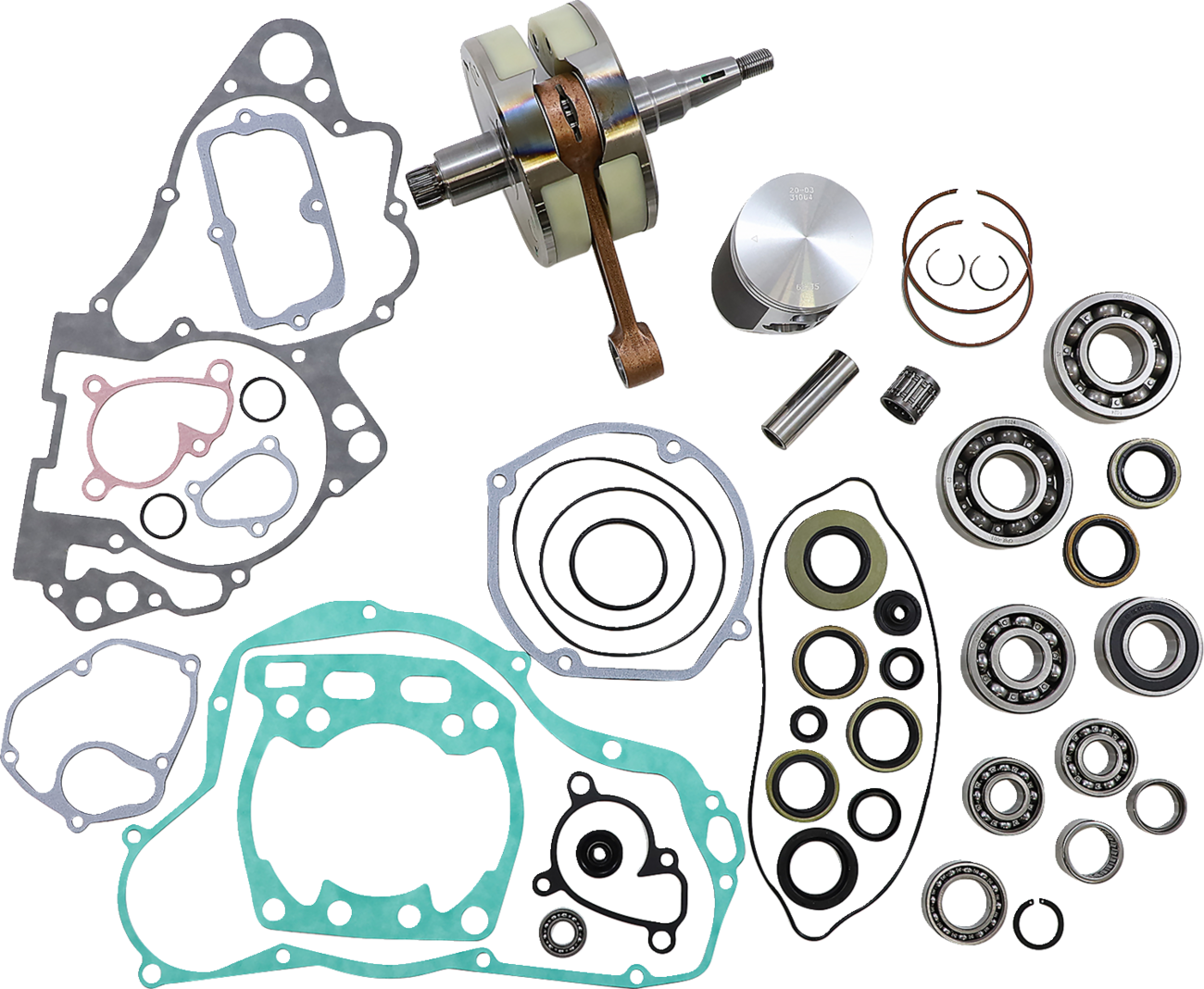 Vertex Complete Engine Rebuild Kit for 2-Stroke 2005-2005 Suzuki RM250