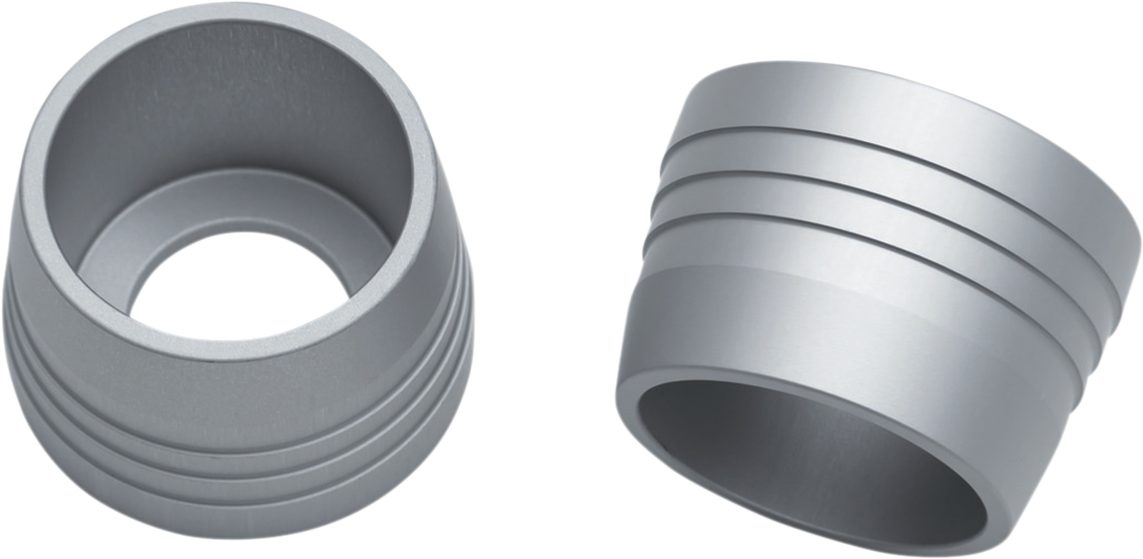 Kuryakyn Lodestar Handlebar Sliders - Africa Twin - Silver 2016-2019 Honda CRF1000L Africa Twin DCT / 2018-2019 Honda CRF1000L2 Africa Twin Adventure Sports