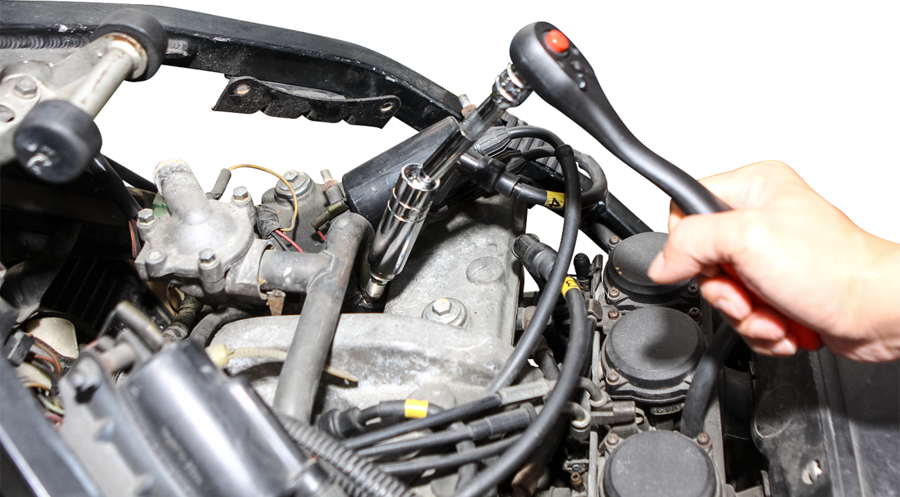 BIKESERVICE Joint Magnetic Spark Plug Socket