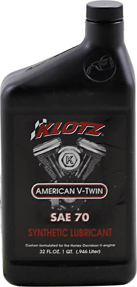 V-Twin Synthetic Straight Weight Motor Oil