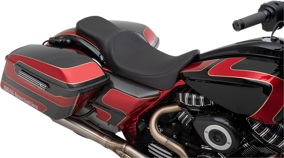 Drag Specialties Predator Solar-Reflective Seat fits 2008-2024 Harley Touring