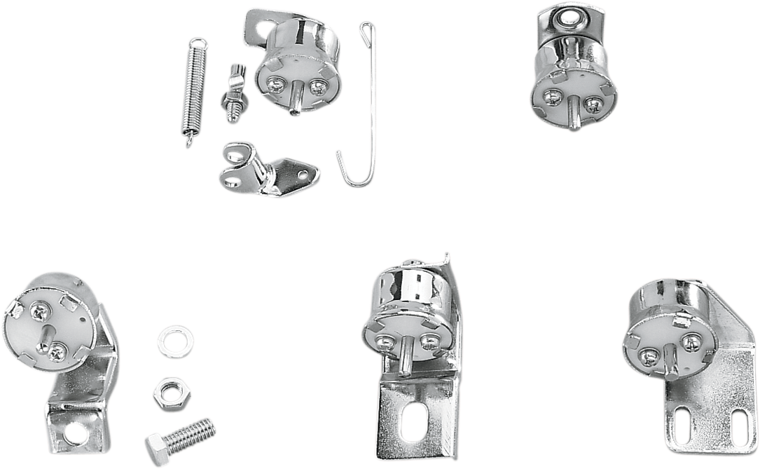 Drag specialties Switch - Brake Light - Chrome - '35-'57 FL Harley Davidson