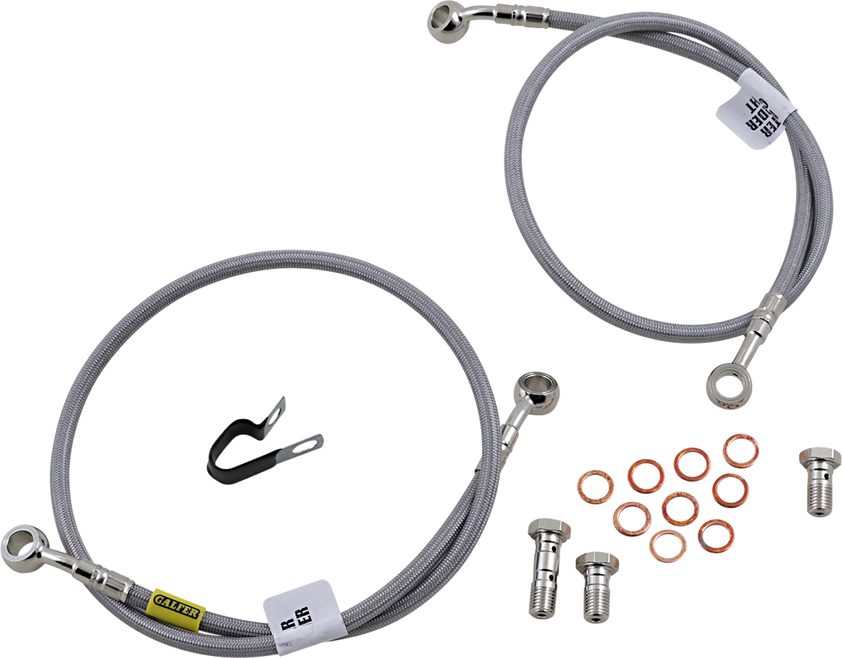 Gbrakes Brake Line - Stainless Steel 2008-2015 Kawasaki ZX1000 Ninja ZX-10R
