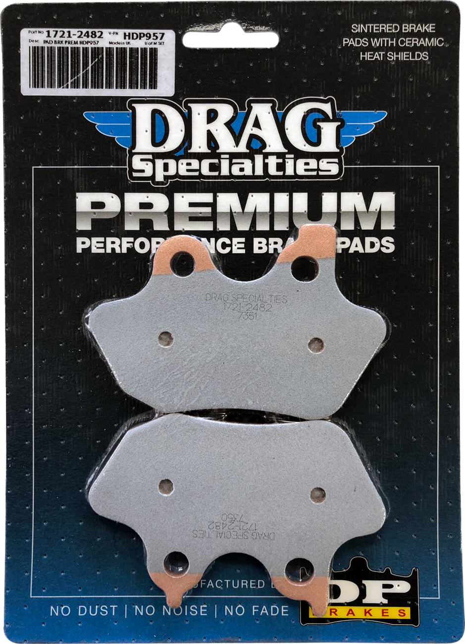 Drag specialties Sintered Brake Pads - Harley-Davidson Harley Davidson