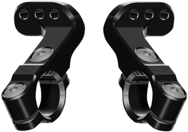 Cycra Probend™ Handguard Hardware - Center Mount - 1-1/8" - Black