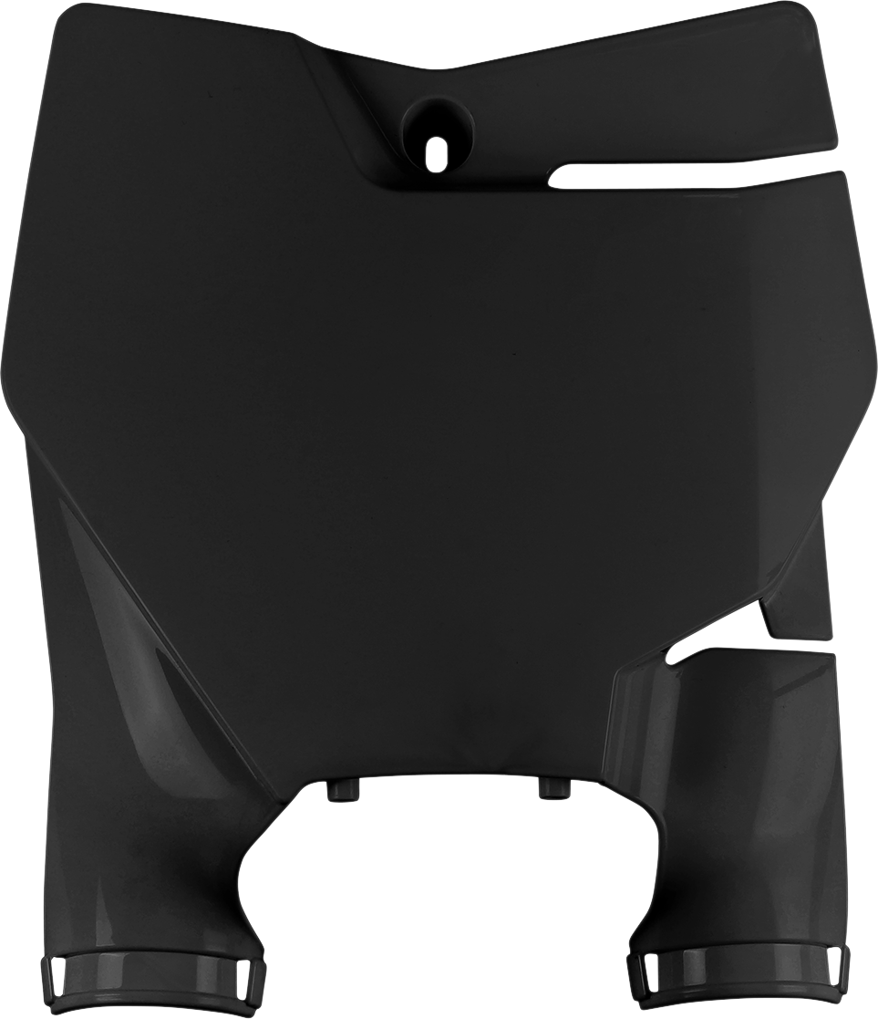 UFO Stadium Number Plate with Fork Guards