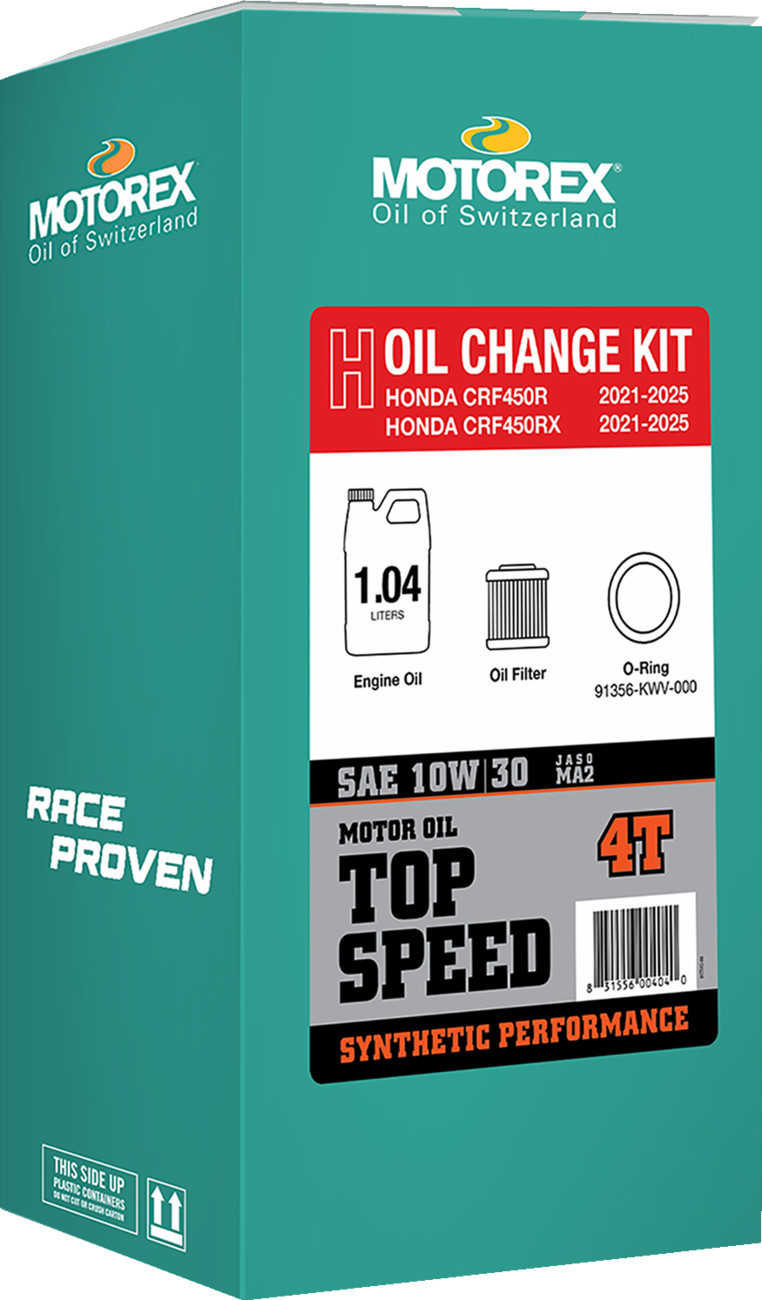 MOTOREX Oil Change Kit