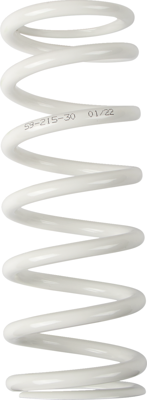 Moose offroad Shock Spring - 59 mm OD - 30 n/mm - White Husqvarna/KTM/Gas Gas