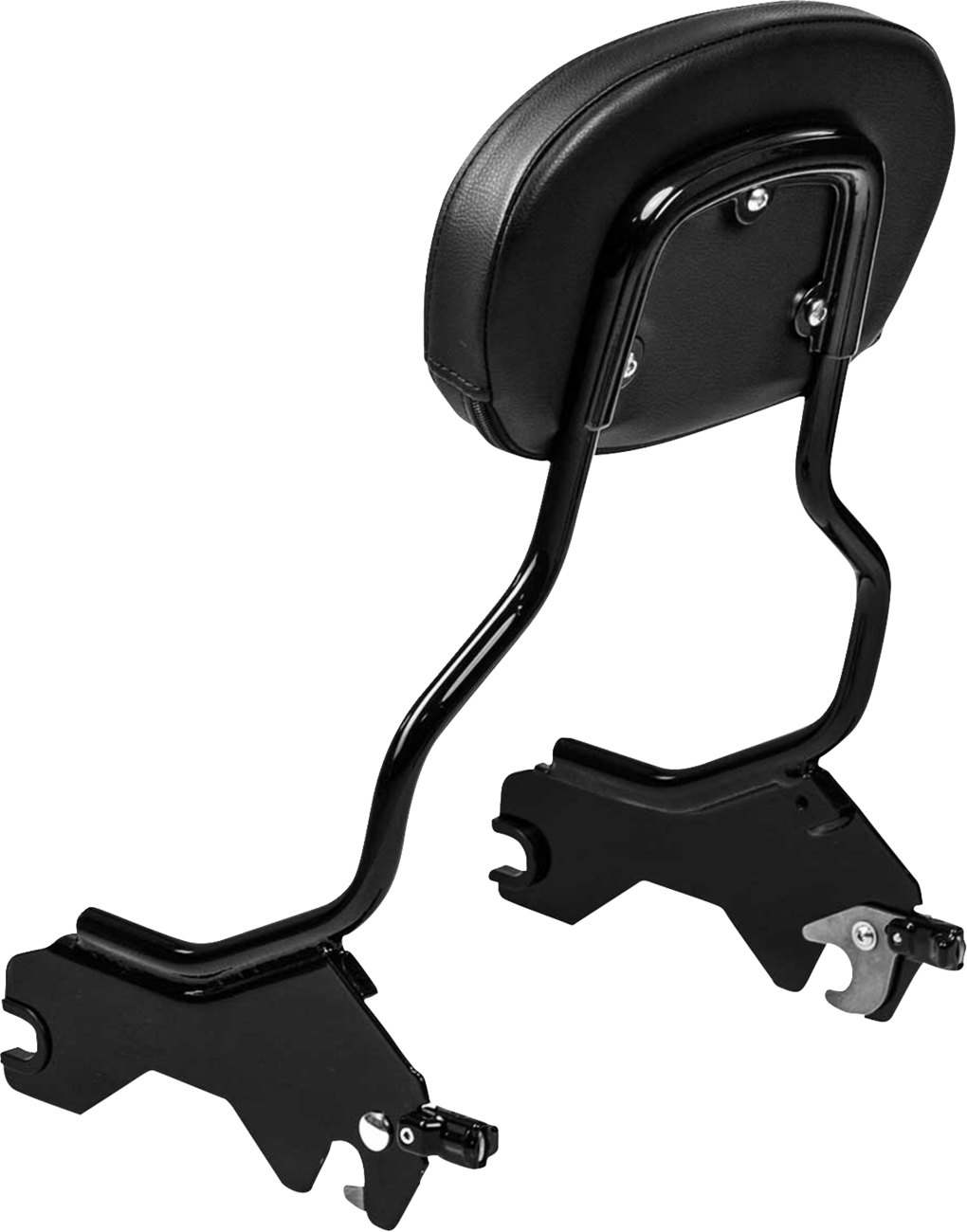 Saddlemen Sissy Bar Pad Bracket - Black Harley Davidson