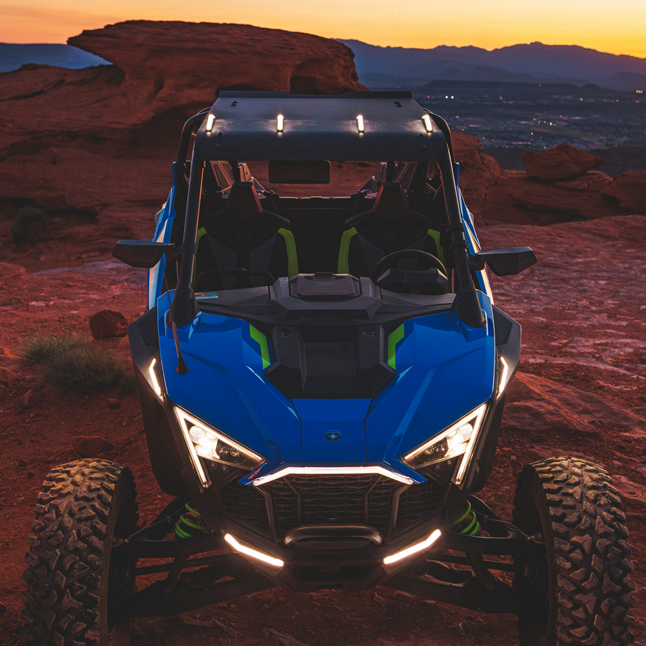 Ravek Apex Lights™ - Running - White - RZR Turbo R Polaris