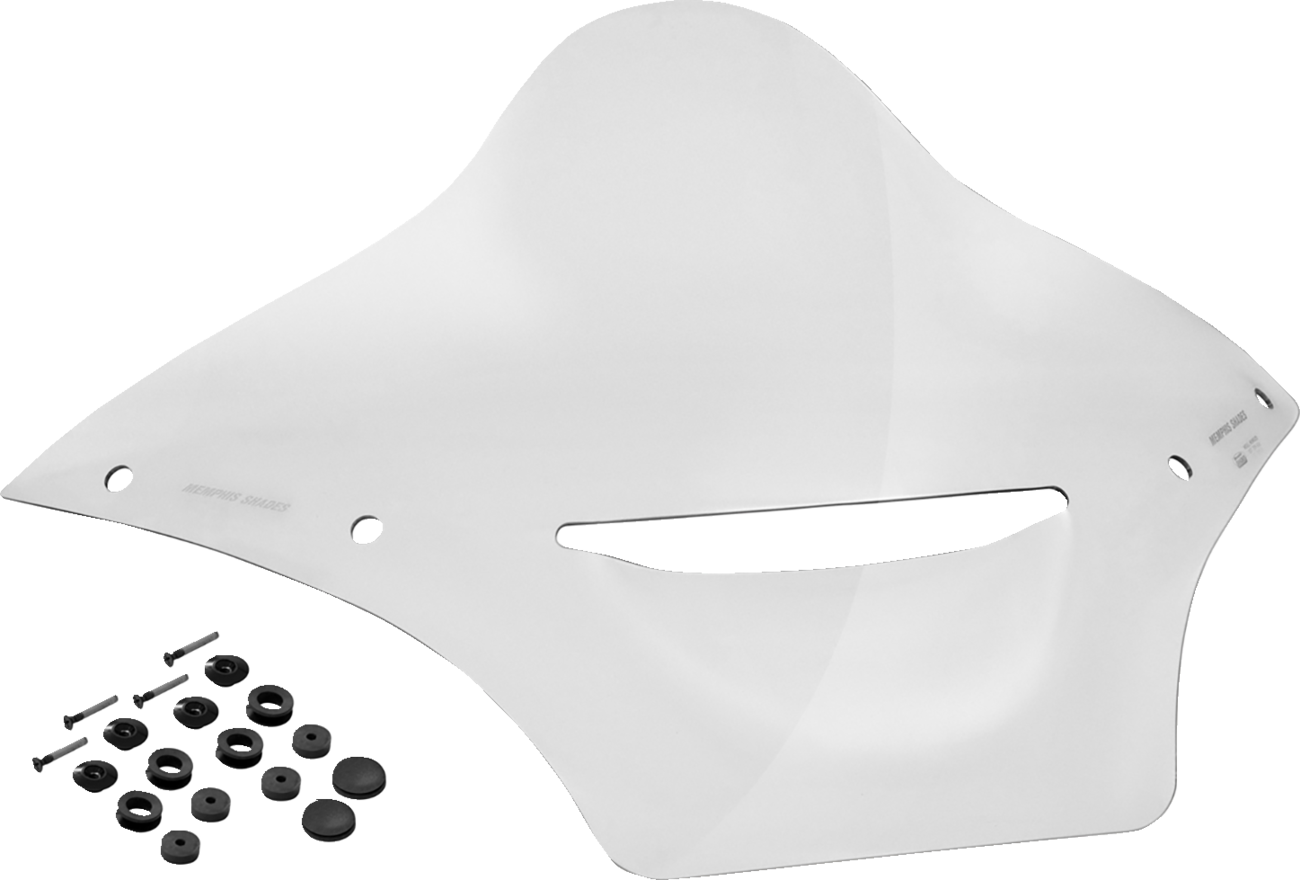 MEMPHIS SHADES BRL Race Bubble Vented Windshield