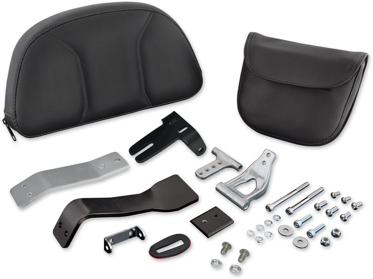 Show chrome Detachable Smart Mount™ Backrest - Spyder RT '10-'19 2014-2019 Can-Am Spyder RT (SE6) / 2010-2013 Can-Am Spyder RT (SE5) / 2012-2012 Can-Am Spyder RT (SM5)