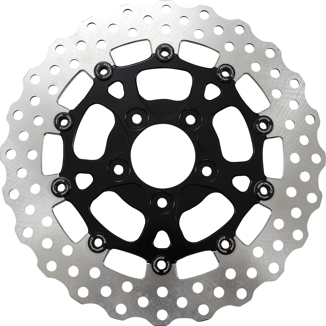 Performance Machine Dominator 11.5" Floating Front Brake Rotor For Harley 2000-2014