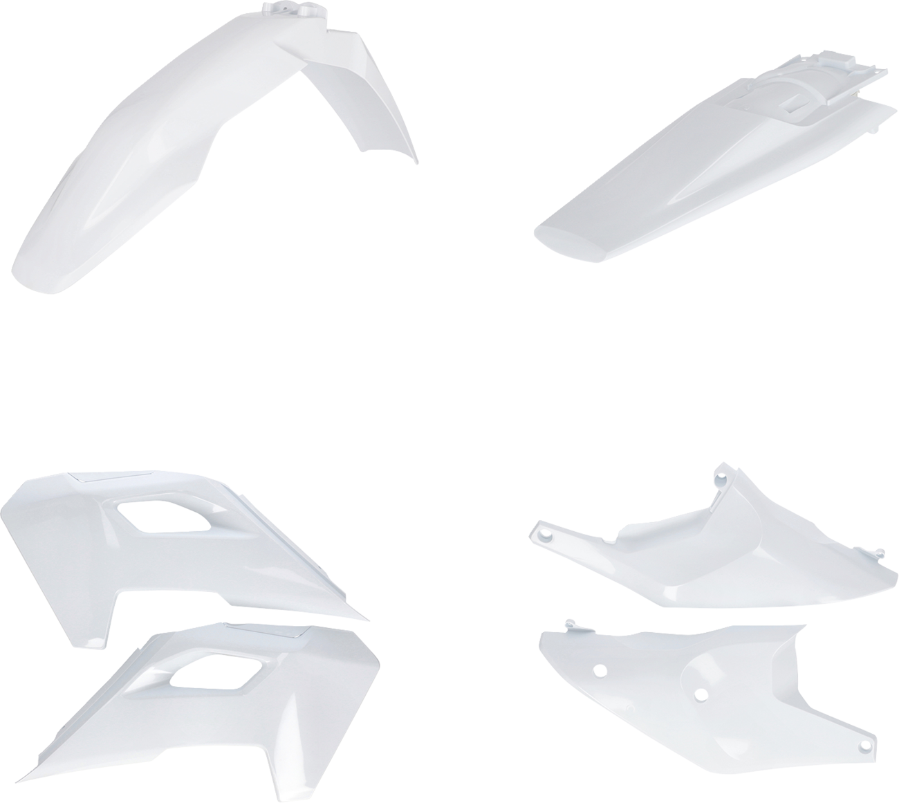 Acerbis Standard Body Kit - '25 OEM White - Husqvarna - FE/TE