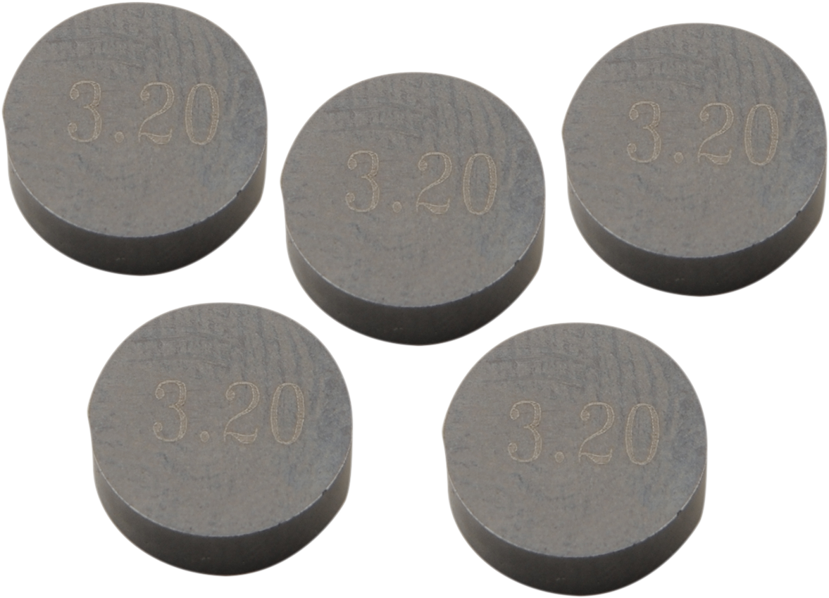 Prox Valve Shim - 9.48 mm x 3.20 mm - 5 pack Honda/Husqvarna/Kawasaki/Suzuki/Yamaha/Gas Gas