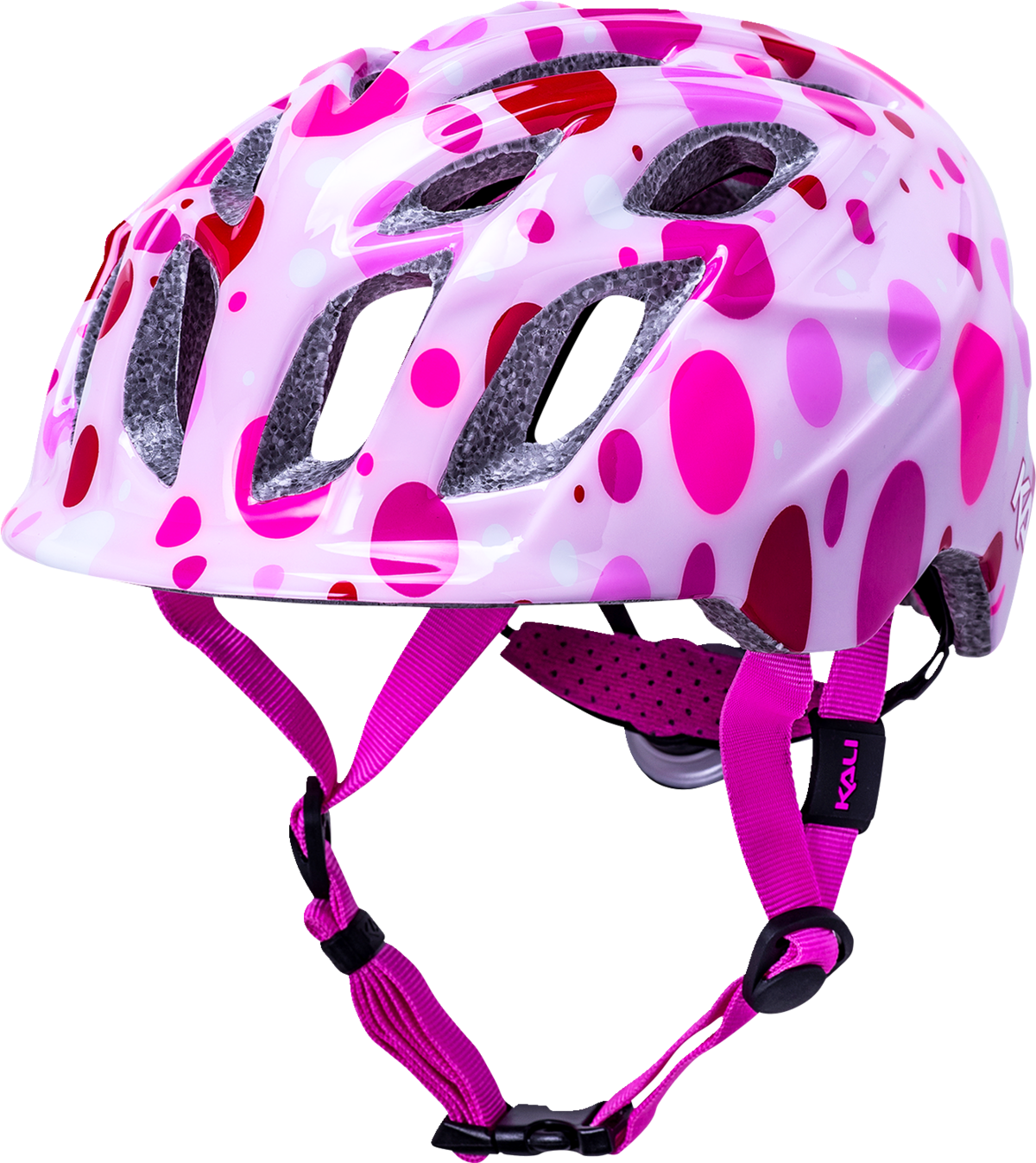 Kali Protectives Child Chakra Lighted Confetti MTB Helmet