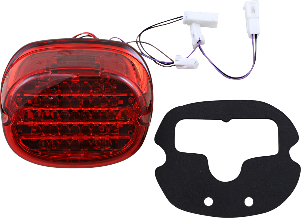 CUSTOM DYNAMICS Low Profile LED Taillight with Integrated Auxiliary Turn Signals