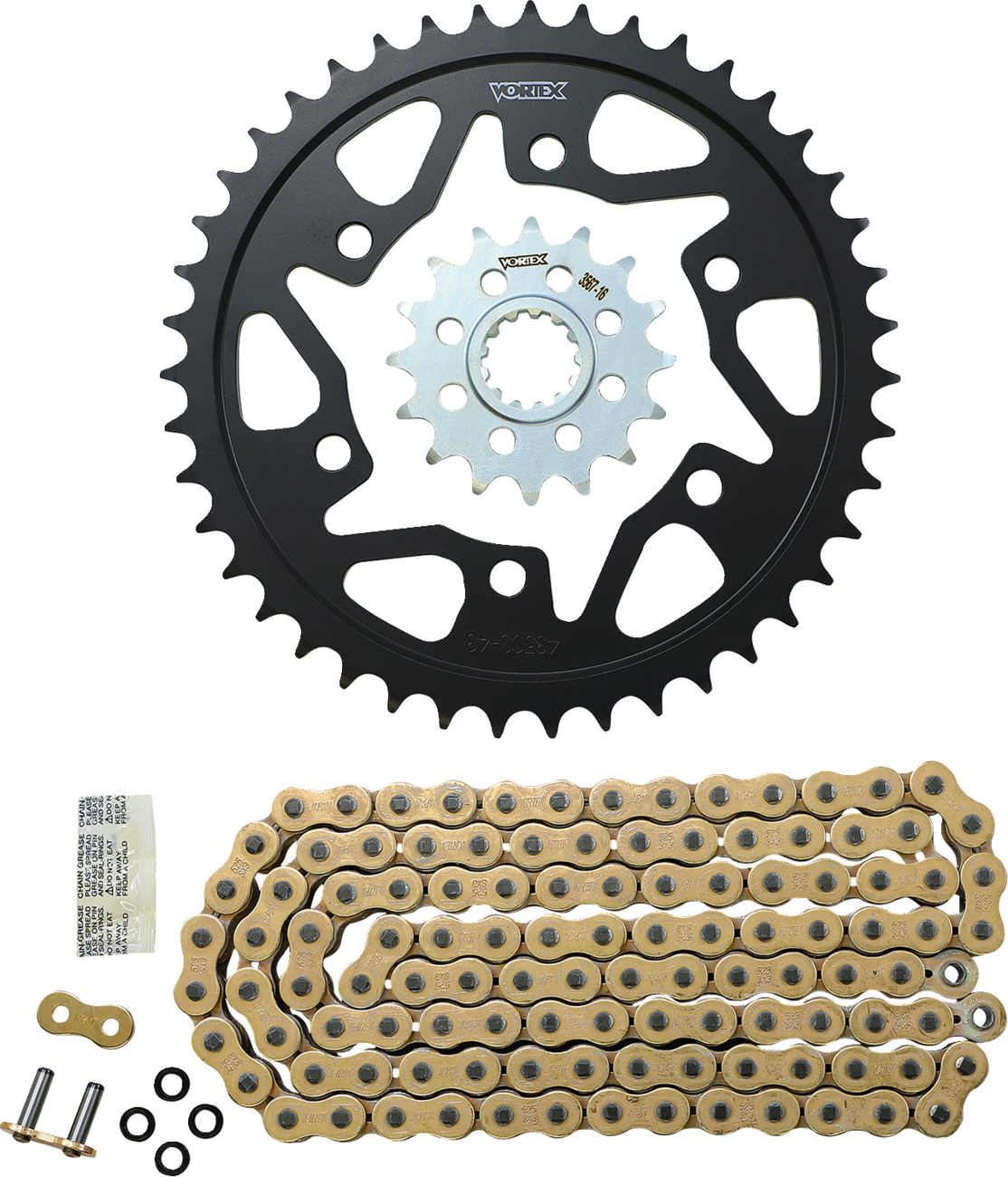 VORTEX Chain and Sprocket Kit