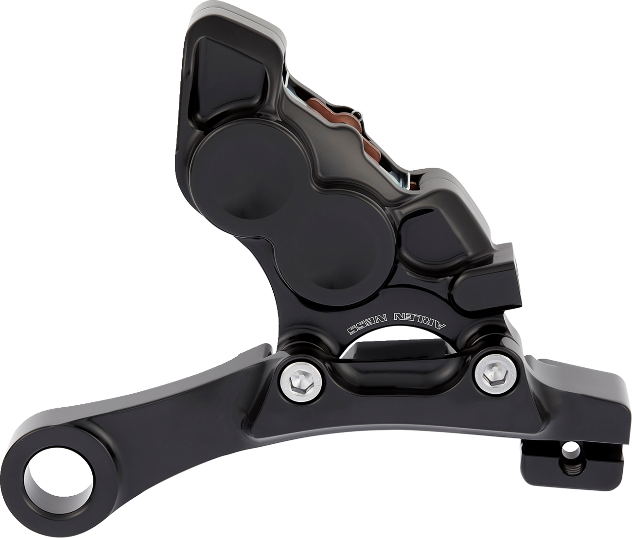 Arlen Ness Rear 4 Piston Caliper & Bracket Kit For Harley Dyna 2008-2017