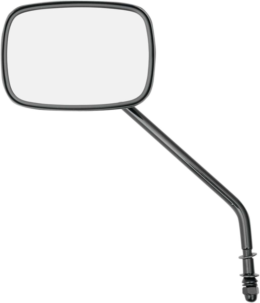 Drag specialties Mirror - Die-Cast - Side View - Long - Black - Left/Right