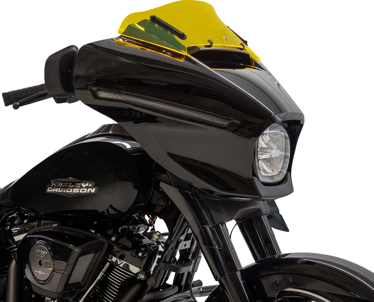 Klock Werks Ice Kolor Flare Windshield For Harley Street Glide 2023-2025
