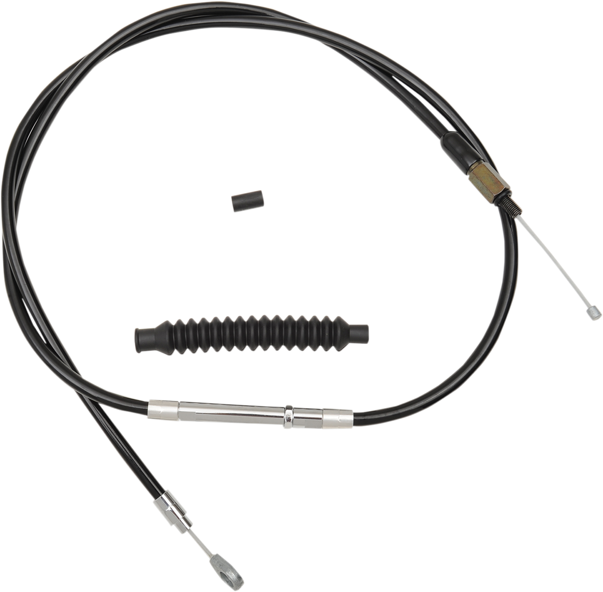 LA CHOPPERS Black Vinyl Clutch Cable 