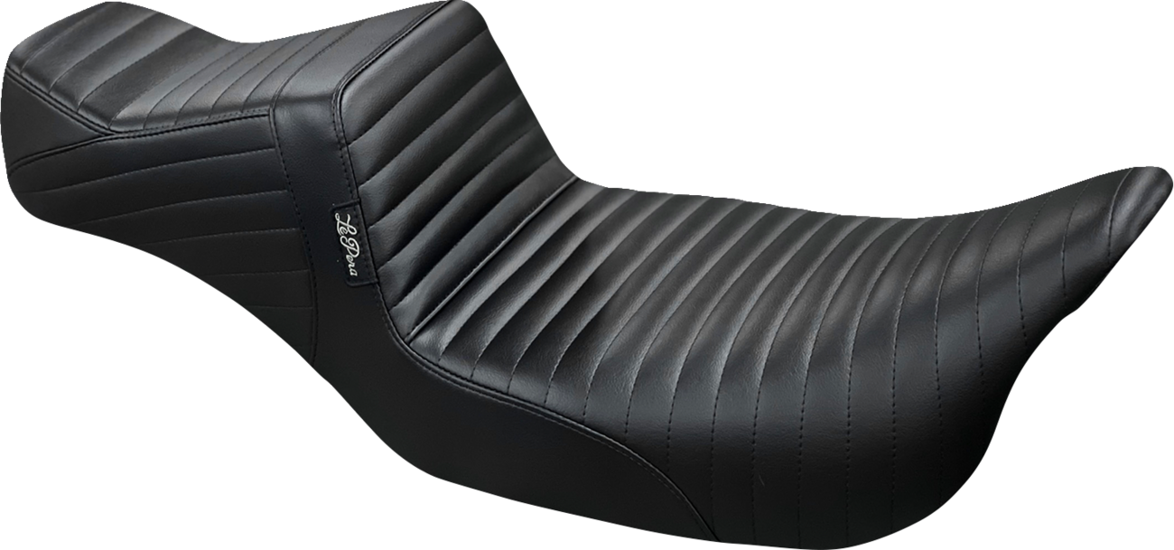 Le pera Tailwhip Daddy Long Legs Seat - Pleated - Black - Touring '08-'23 Harley Davidson