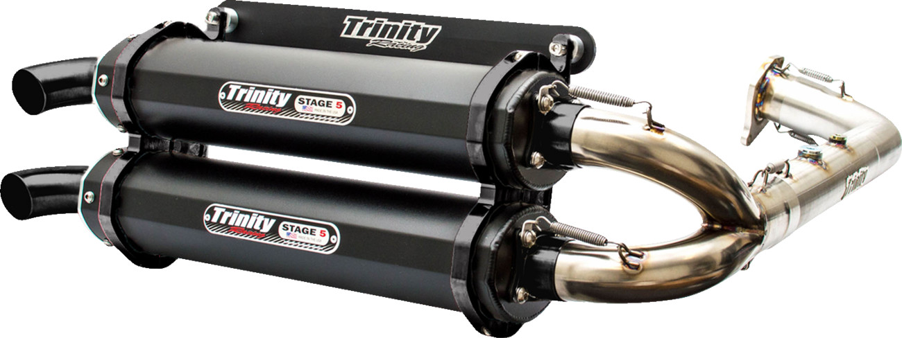 Trinity Racing Stage 5 Exhaust System Polaris RZR Turbo / Turbo S 2016-2021