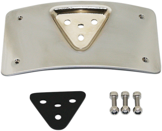 Custom Dynamics Radius Laydown License Plate Frame Mount For Harley