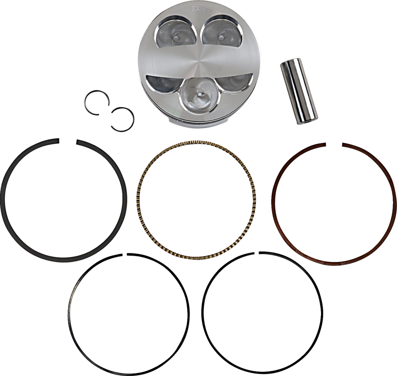 Je pistons Piston Kit - 98.00 mm - 13.0:1 CR - Yamaha