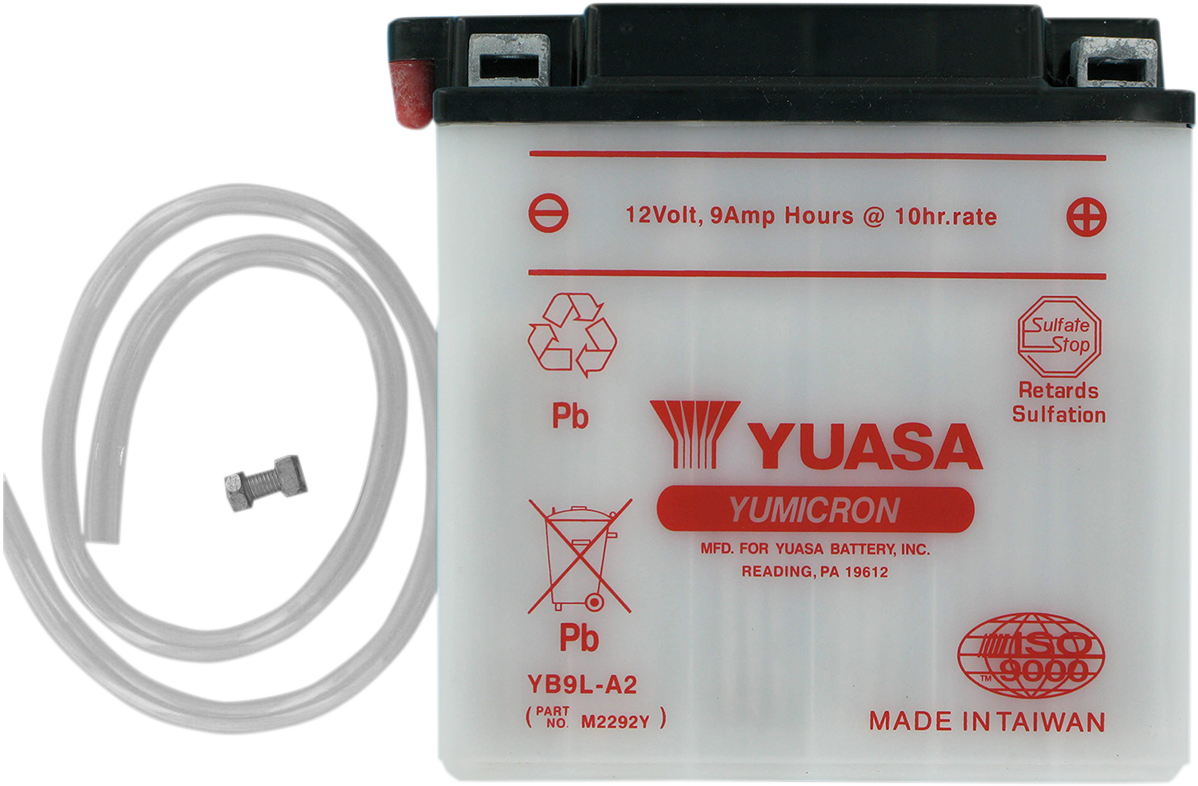 YUASA Conventional Battery — 12 V