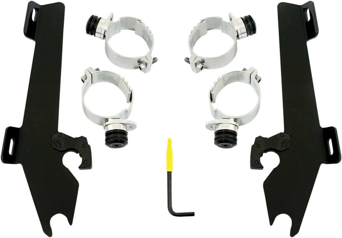 Memphis Shades Batwing Fairing Trigger-Lock Mount Kit Suzuki M50 Boulevard 2005-2009