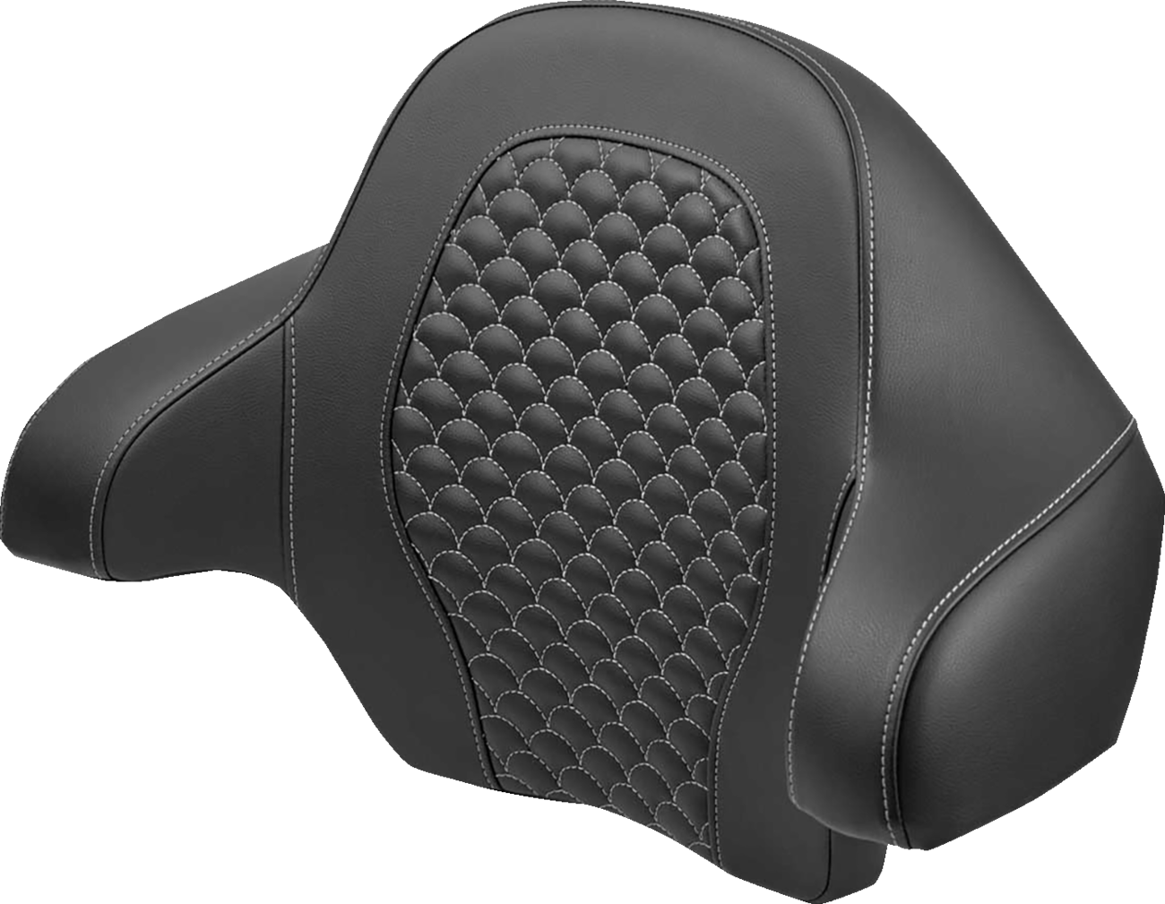 Saddlemen Tour Pak - Dragon Scale - Silver Stitch - FLH/FLT '14-'24 Harley Davidson