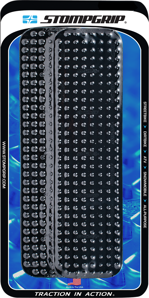 Stompgrip Traction Pad - All-Purpose - Strips - Black