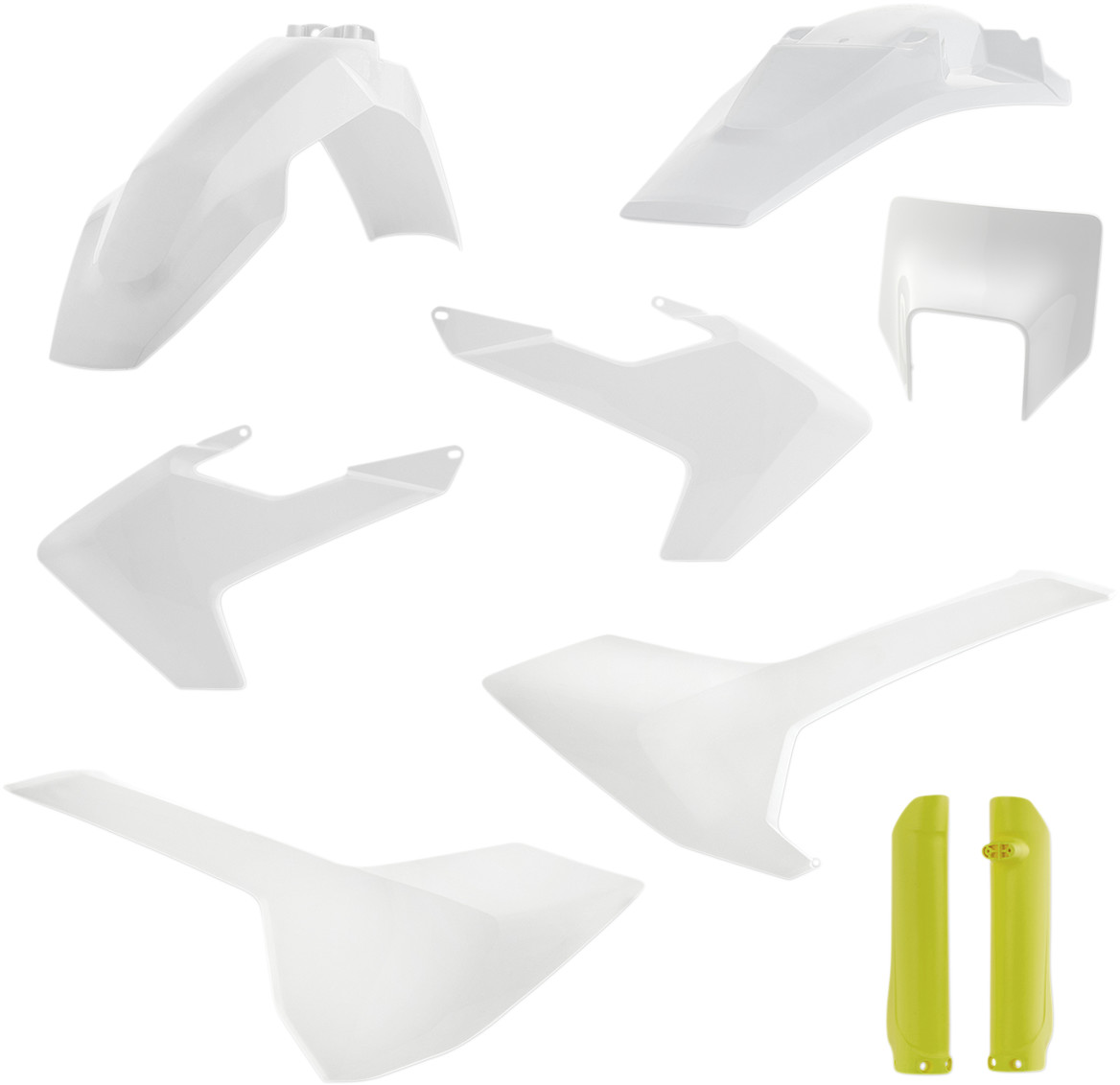 Acerbis Full Plastic Kit Husqvarna TE / FE 150cc-501cc 2017-2019