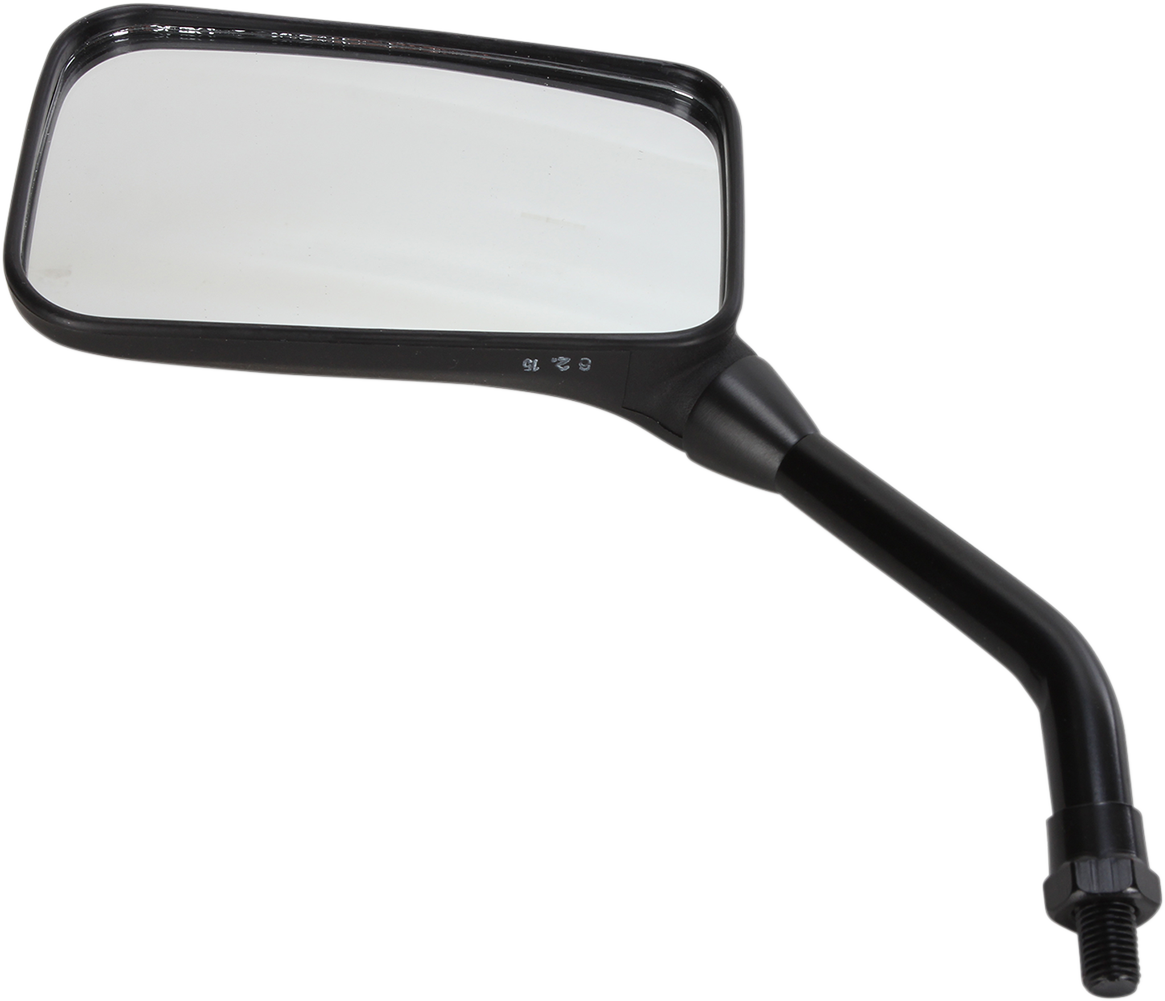 Parts unlimited Mirror - GX - Side View - Rectangle - Black - Left