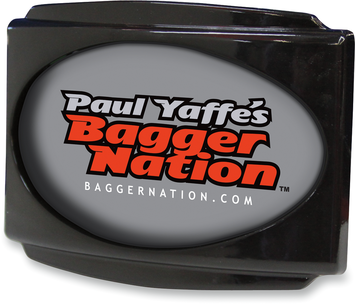PAUL YAFFE BAGGER NATION Stealth III License Plate Frame