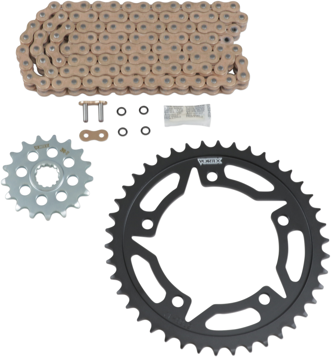 VORTEX OES Original Equipment Steel Chain Kit