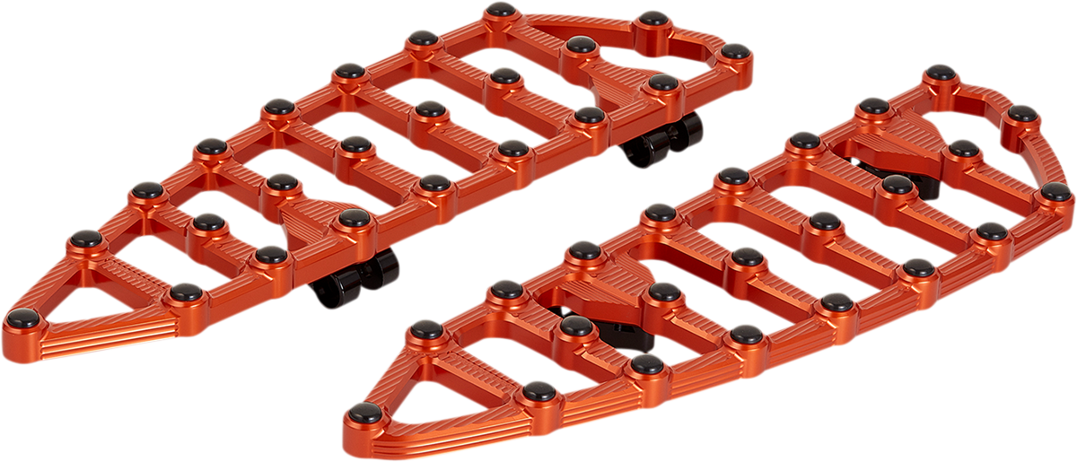 Arlen ness MX Driver Floorboards - Orange Harley Davidson
