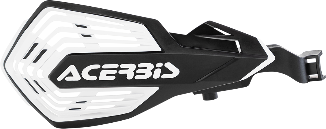 Acerbis K-Future Handguards - Black/White Husqvarna/KTM/Sherco/Gas Gas/Triumph