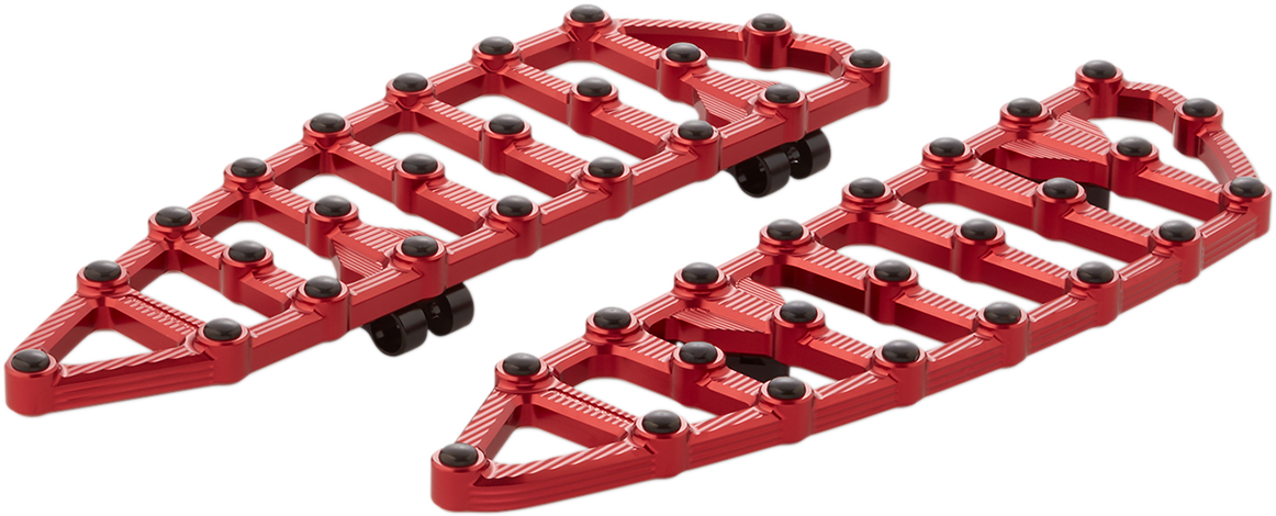 Arlen ness MX Driver Floorboards - Red Harley Davidson