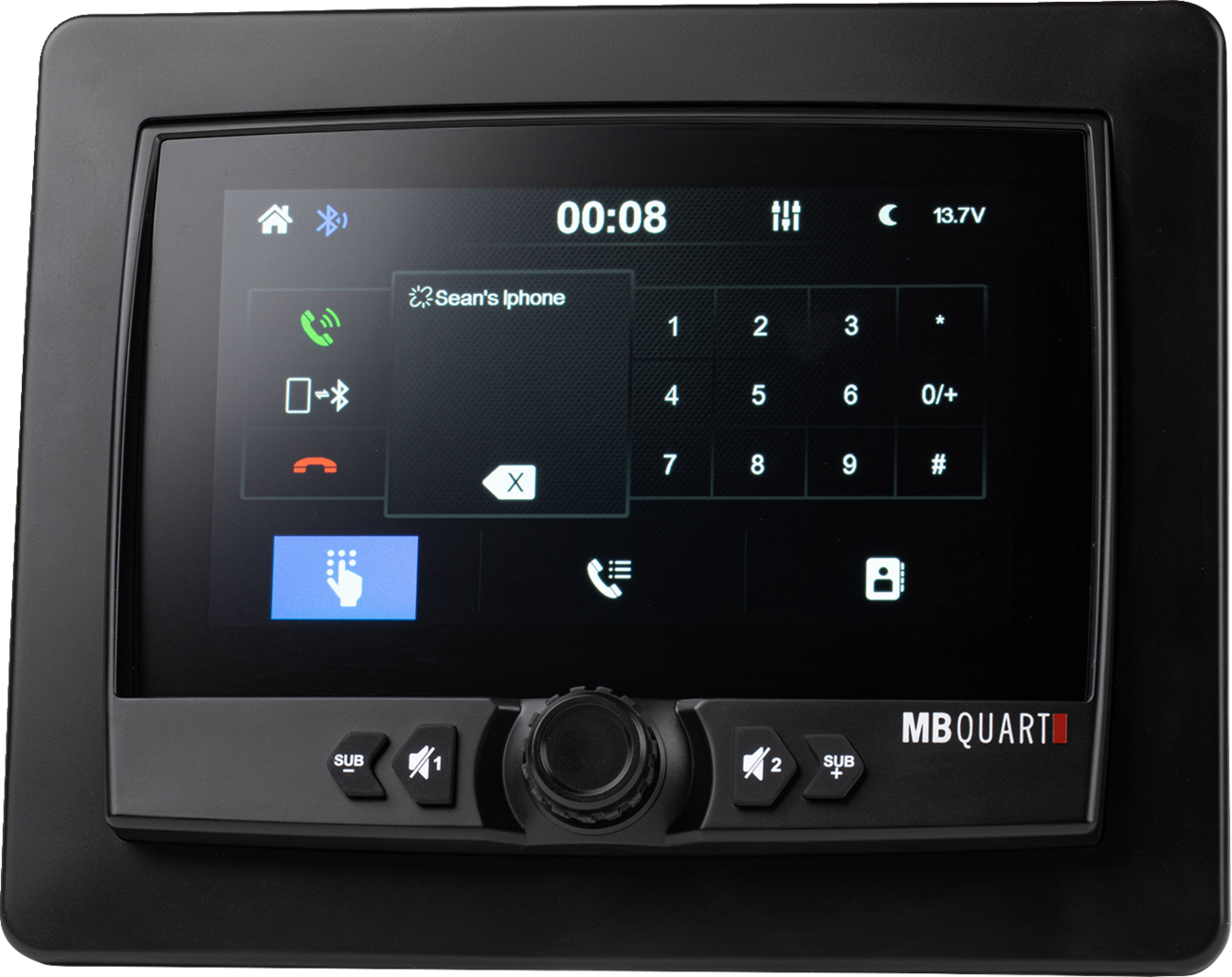 MB QUART Touchscreen Radio