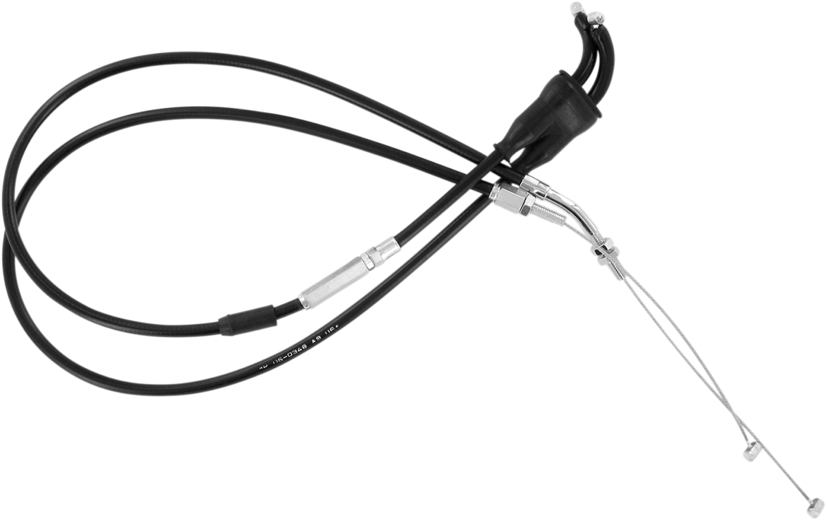 Motion pro Black Vinyl Throttle Cable - Push/Pull - '02-'03 YZF-R1 2002-2003 Yamaha YZF-R1