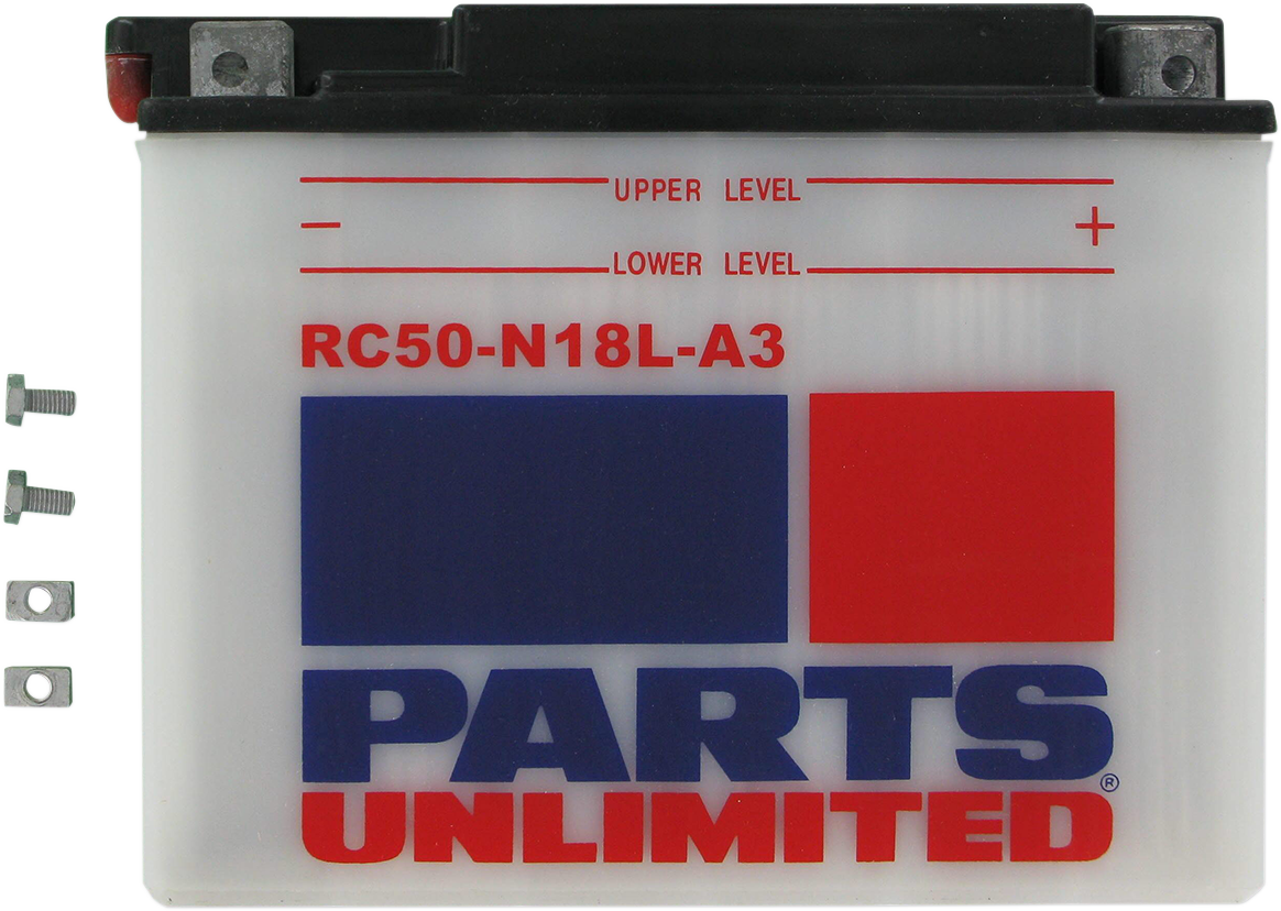 Parts unlimited Battery - RC50-N18L-A3 1988-2000 Honda GL1500 Gold Wing