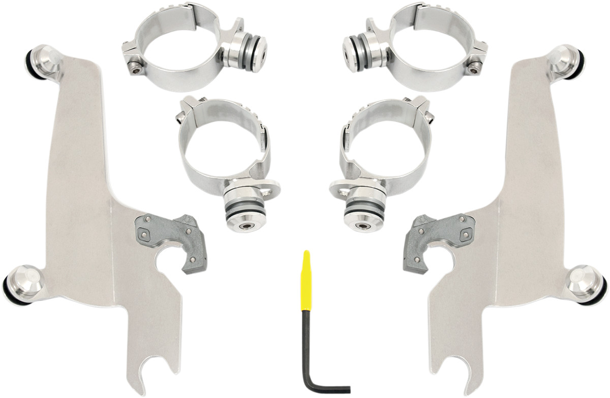 Memphis Shades Metric Sportshield Trigger-Lock Mount Kit Suzuki M50 Boulevard 2005-2009