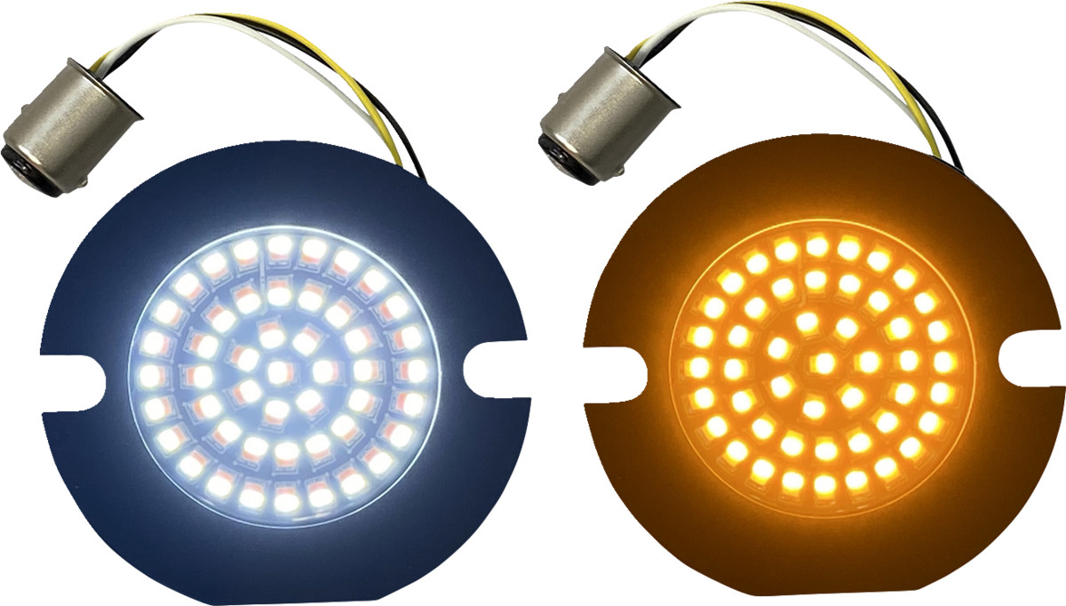 Genesis® 4 Amber/White LED Turn Signal Inserts