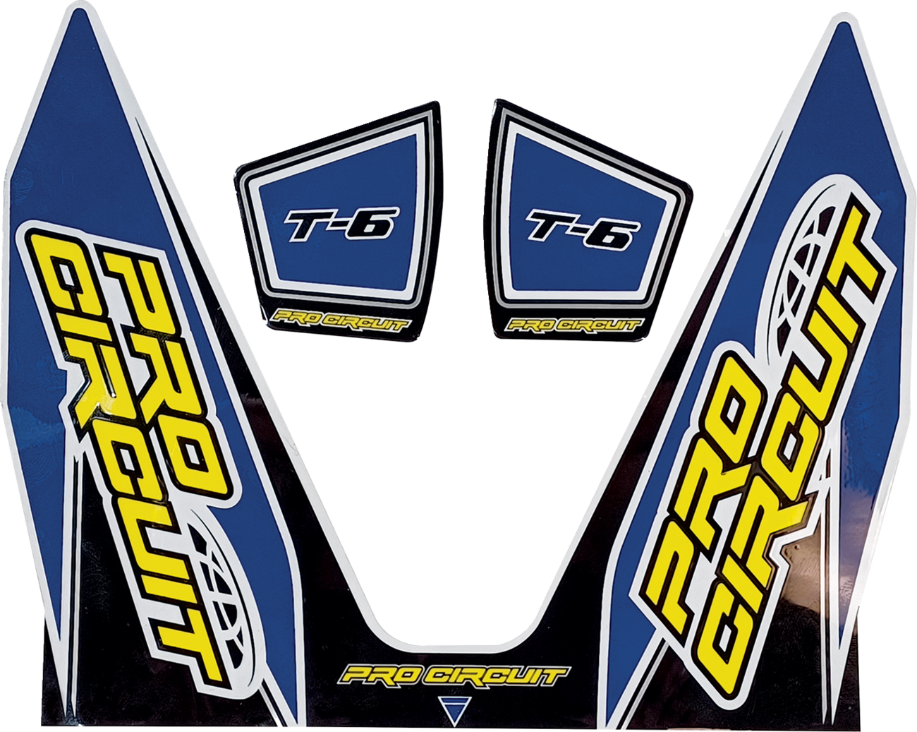 Pro circuit T-6 Decal - Dark Blue