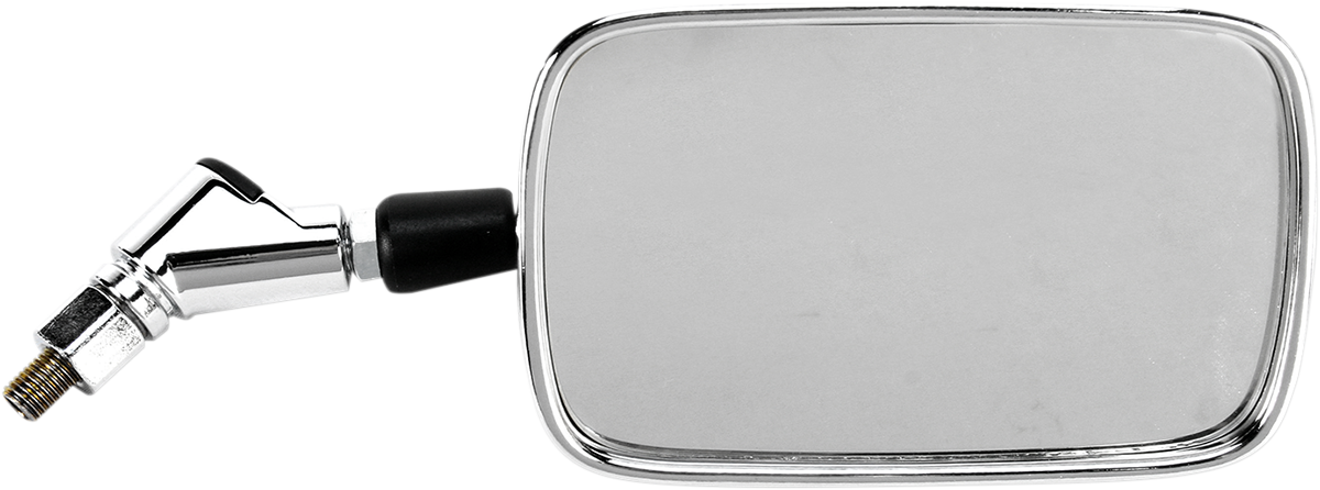 Emgo Mirror - Side View - Rectangle - Chrome - Left Suzuki