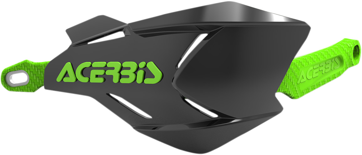 Acerbis X-Factory Handguards - Black/Green