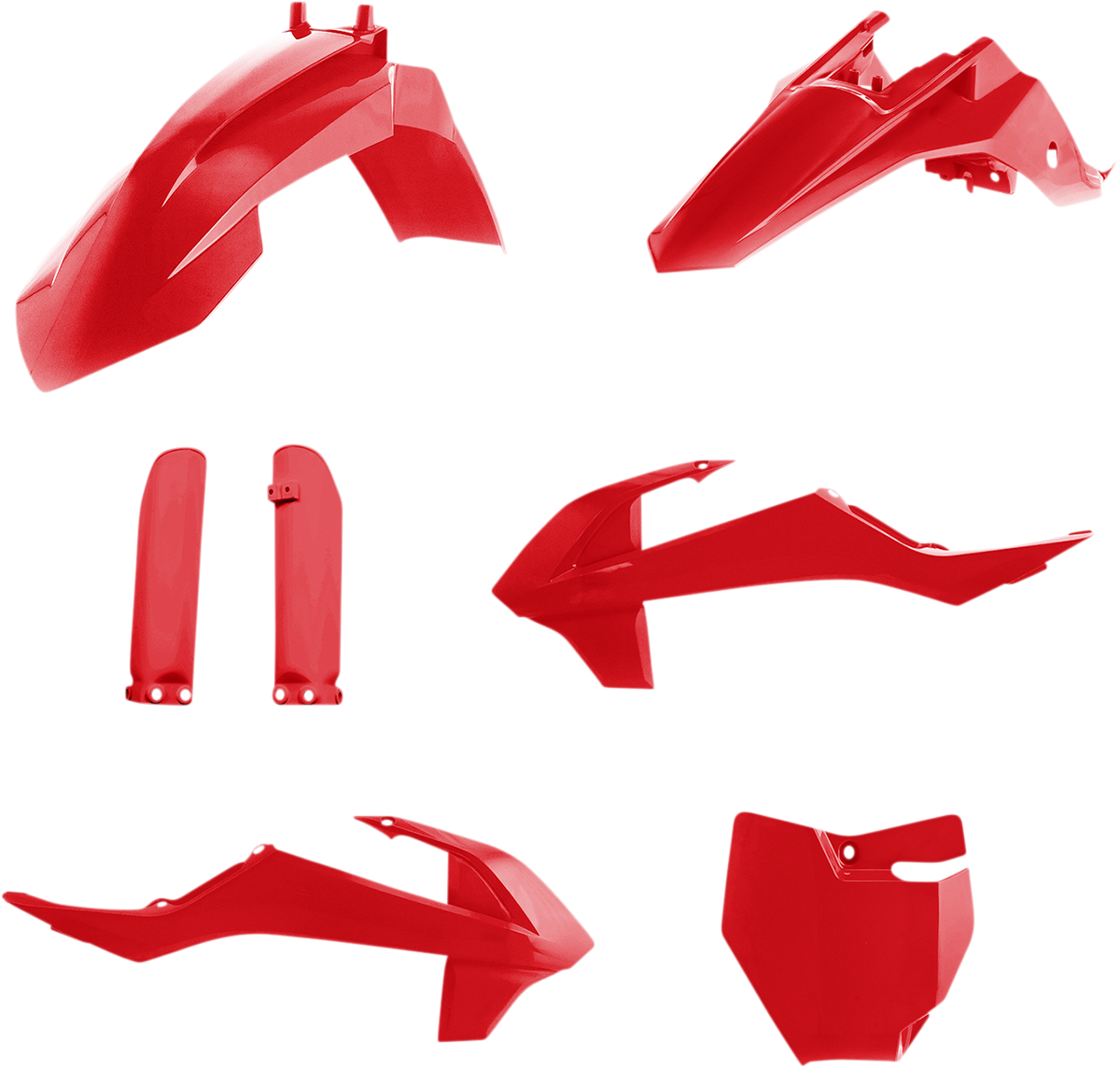 Acerbis Full Replacement Body Kit - '21 OEM Red 2021-2023 Gas Gas MC 65 / 2019-2023 KTM 65 SX